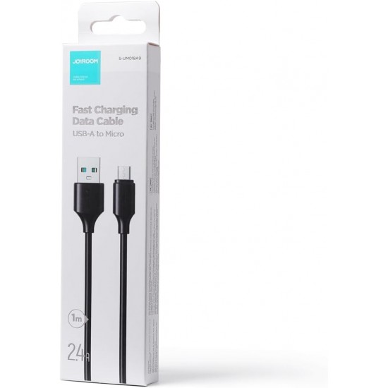 Cable Charger Mobile Joyroom 3A Fast Usb To Micro S-A9 1M Black